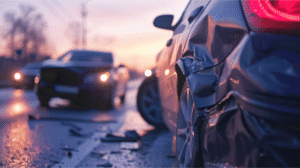 A minor car crash in El Paso